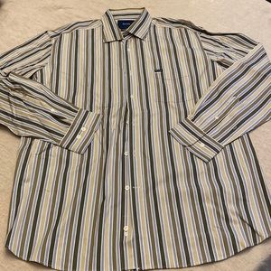 Faconnable Striped Button Down XXL